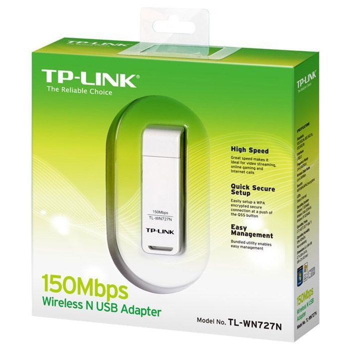 Мережева карта Wi-Fi TP-Link TL-WN727N зображення 3