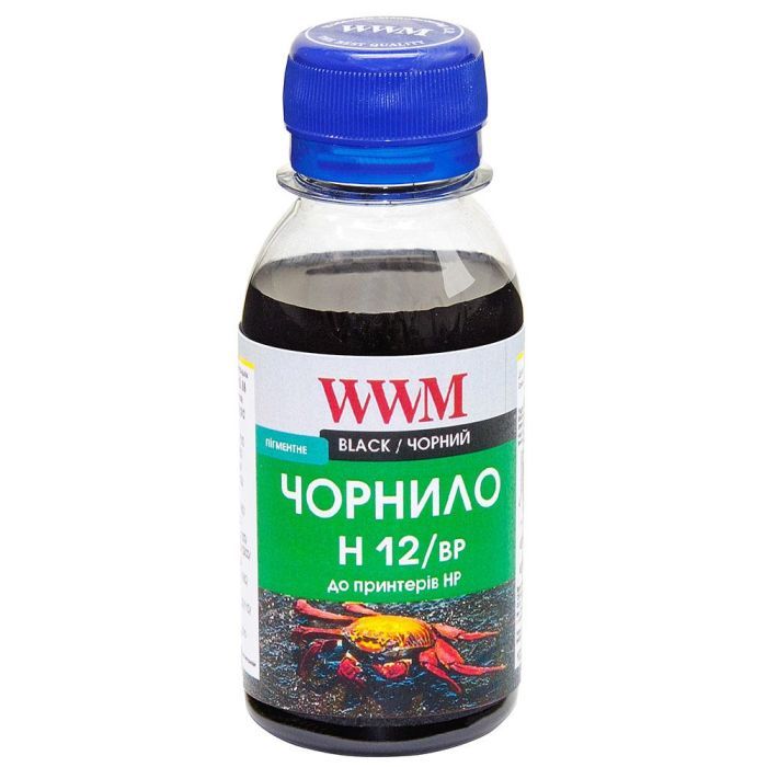 Чернила WWM HP №10/13/14/82 (Black Pigment) (H12/BP-2)