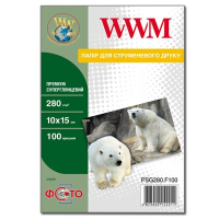 Фото - Папір WWM Фотопапір  10x15 Premium  (PSG280.F100)