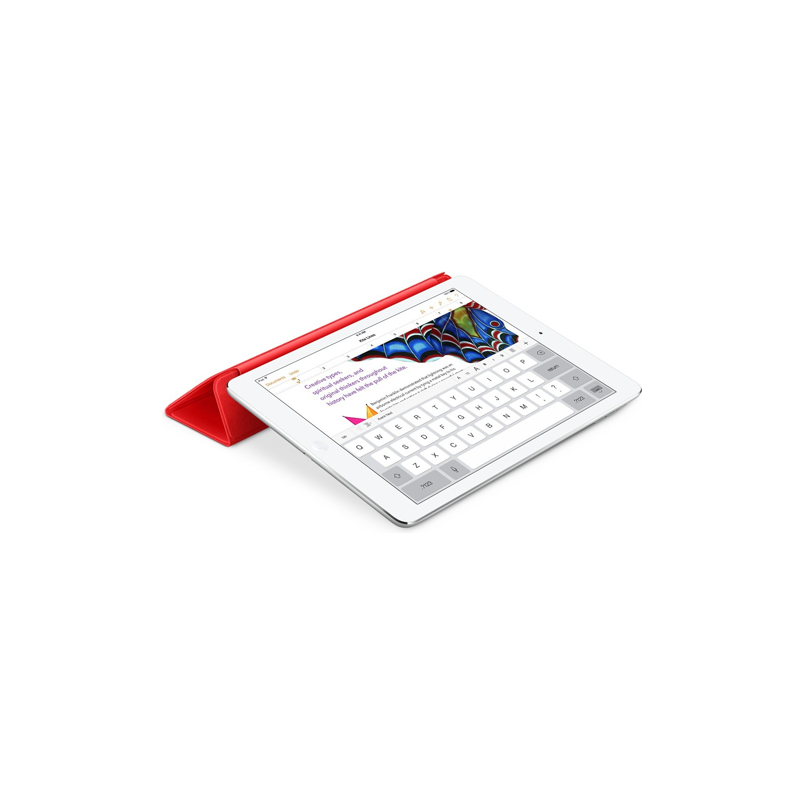 Чехол для планшета Apple Smart Cover для iPad Air (red) (MF058ZM/A) изображение 2