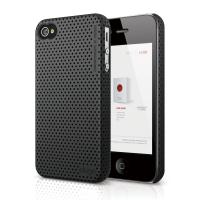Чехол для мобильного телефона Elago для iPhone 4/4S /Breathe/Black (EL-S4BR-SFBK-PL/EL-S4BR2-SGMBK-RT)