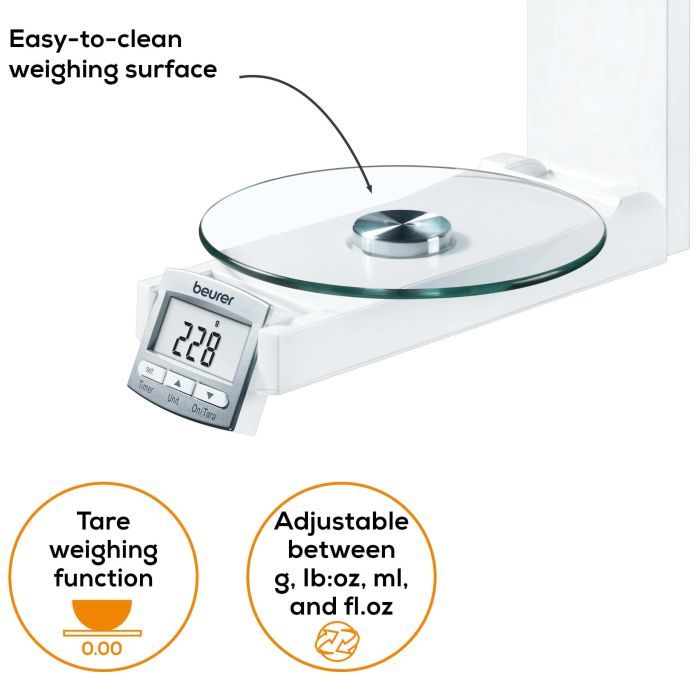 Ваги кухонні Beurer KS 52 зображення 8