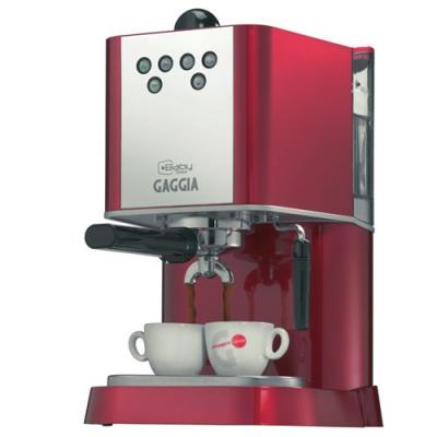 Рожковая кофеварка эспрессо Gaggia New Baby Dose red изображение 2