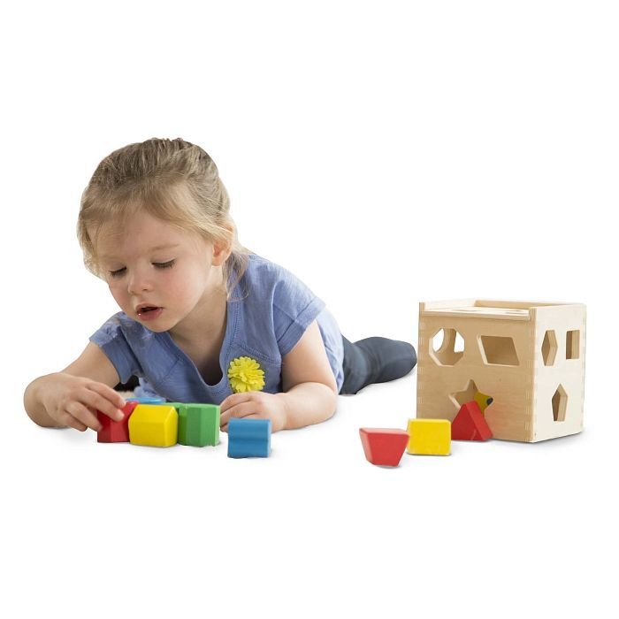 Розвиваюча іграшка Melissa&Doug Сортировочный куб (MD575) зображення 3