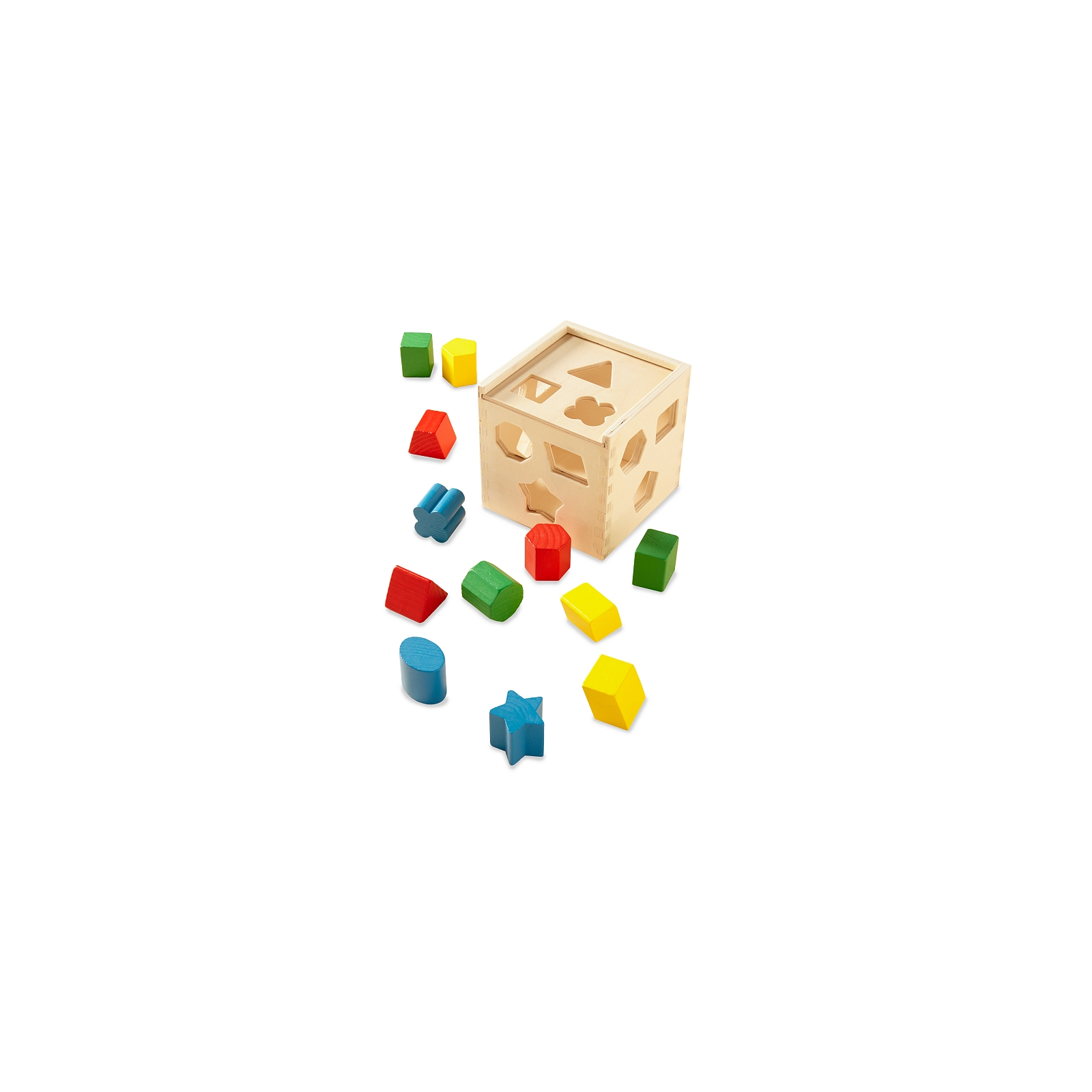 Развивающая игрушка Melissa&Doug Сортировочный куб (MD575) изображение 4