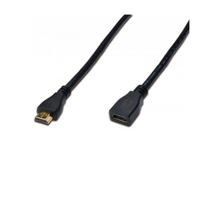 Кабель мультимедійний HDMI to HDMI 5.0m Digitus (AK-330201-050-S)