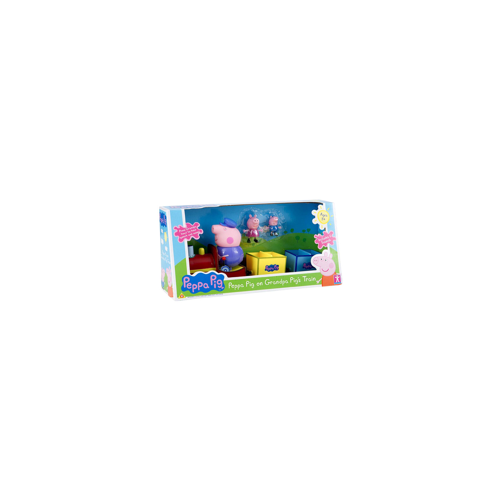 Игровой набор Peppa Pig Паровозик дедушки Пеппы (20829)