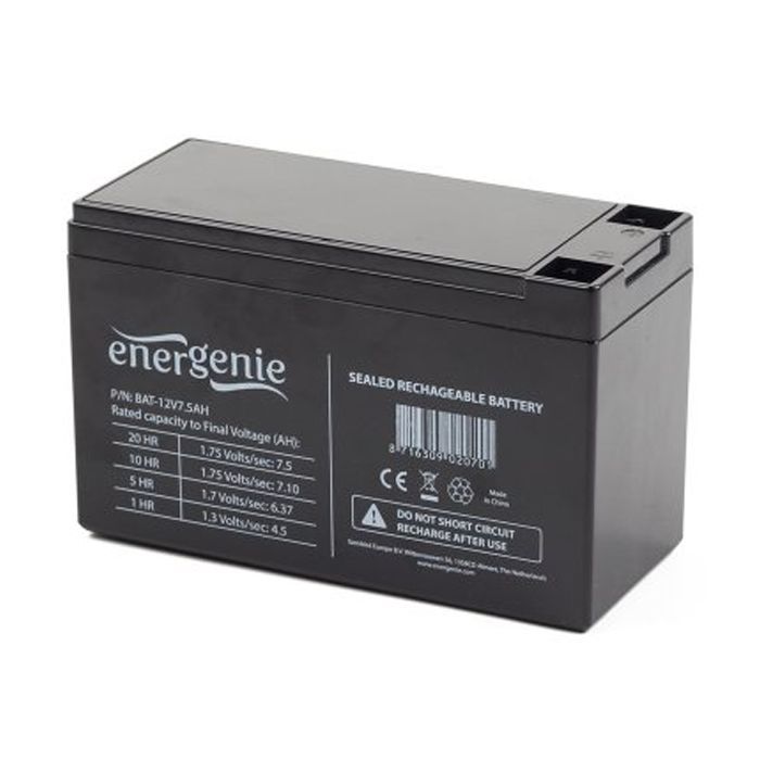 Батарея к ИБП EnerGenie 12В 7.2 Ач (BAT-12V7.2AH)