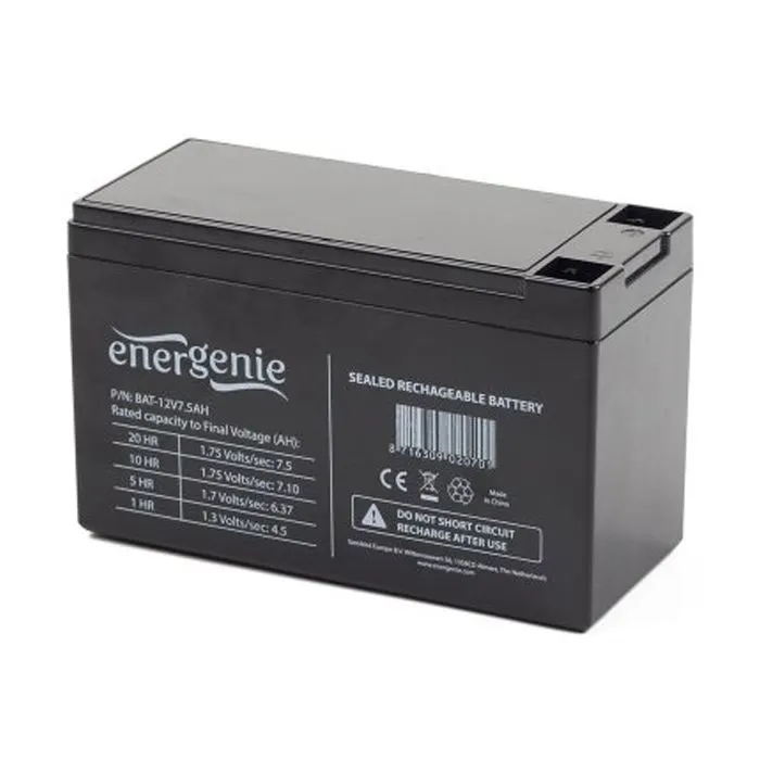 Батарея к ИБП EnerGenie 12В 7.2 Ач (BAT-12V7.2AH)