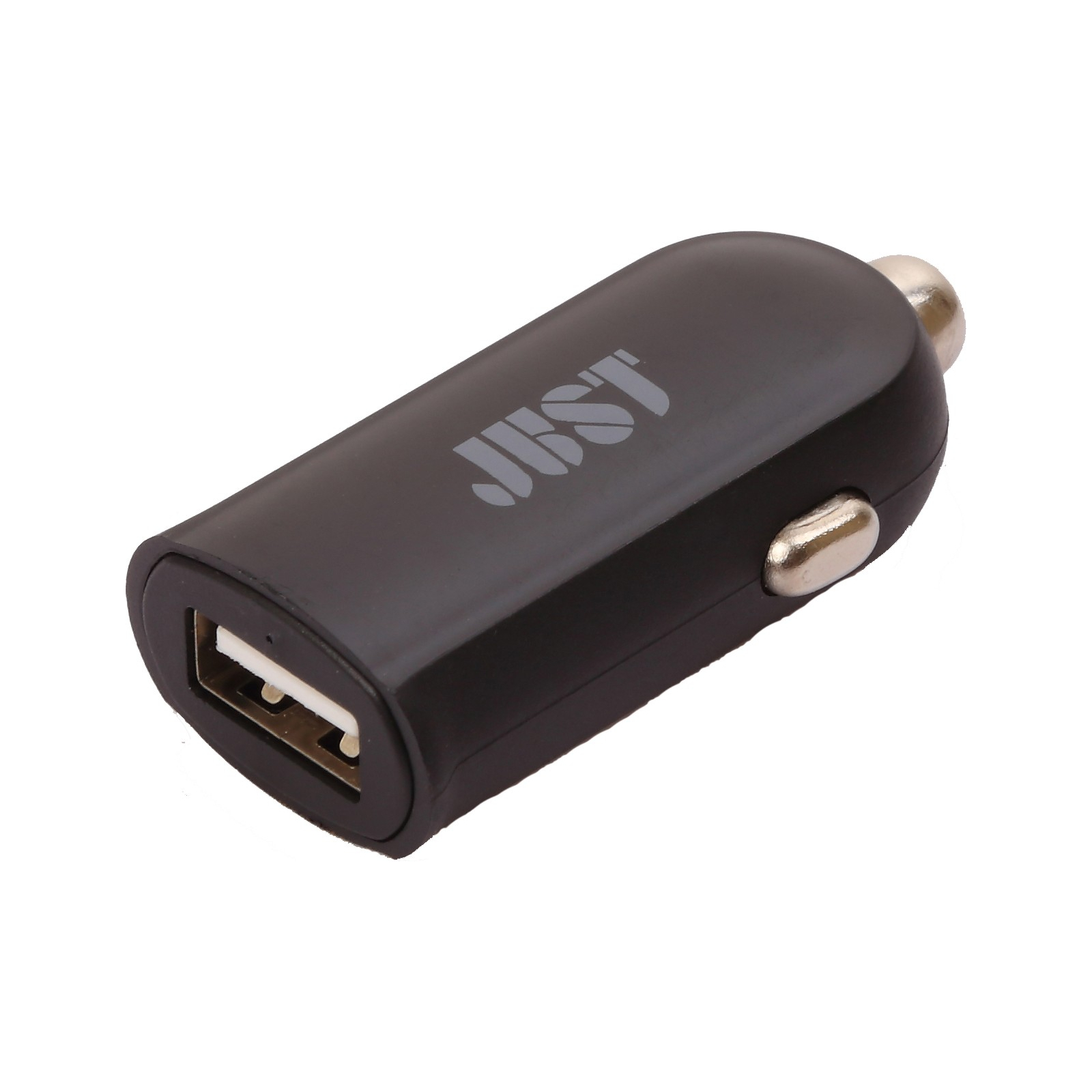 Зарядний пристрій Just Me2 USB Car Charger (2.4A/12W, 1*USB) (CCHRGR-M2-BLCK)