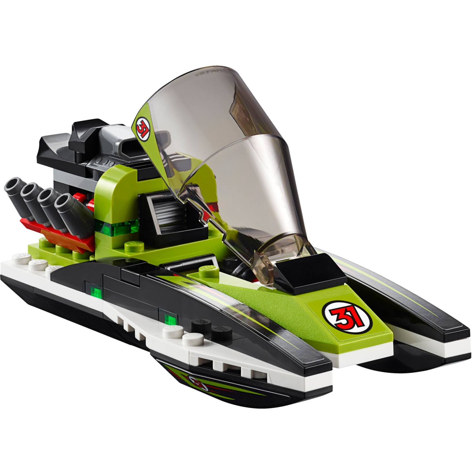 Конструктор LEGO City Great Vehicles Гоночный катер (60114) зображення 4