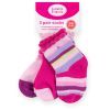 Шкарпетки дитячі Luvable Friends 3 пари кольорові, для дівчаток (23129.6-12 F)