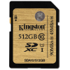 Карта памяти Kingston 512GB SDXC class10 UHS-I (SDA10/512GB)