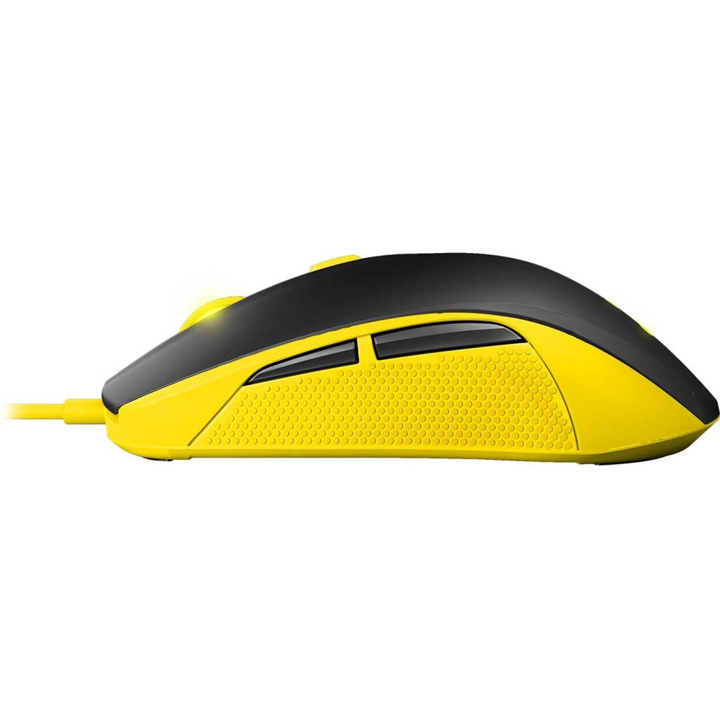 Мышка SteelSeries Rival 100, proton yellow (62340) изображение 3