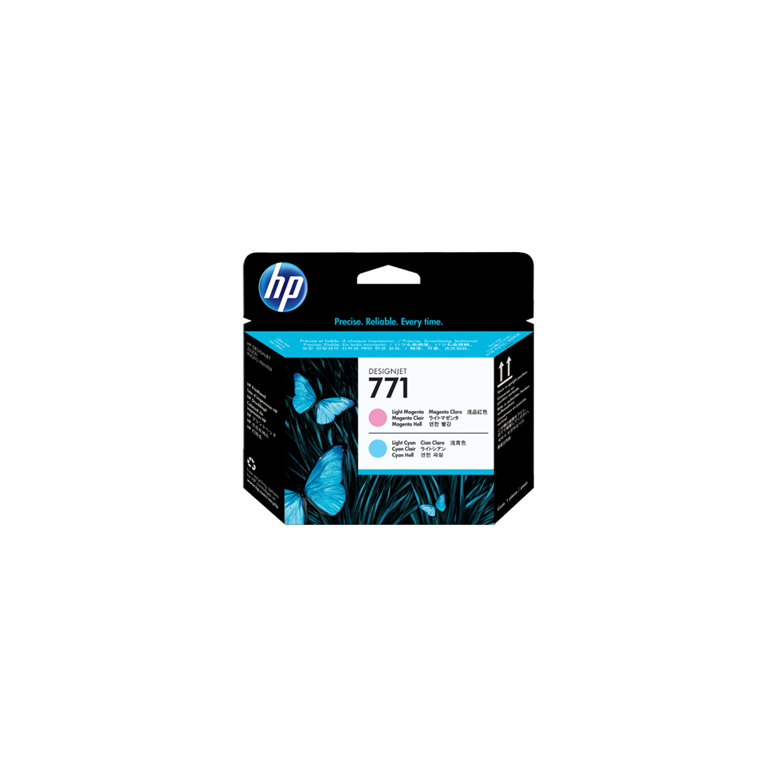 Печатающая головка HP No.771 Light Magenta/Light Cyan DesignJet Printhead (CE019A)