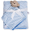 Детское одеяло Luvable Friends в комплекте с салфеткой для мальчиков (50446.BP.M)