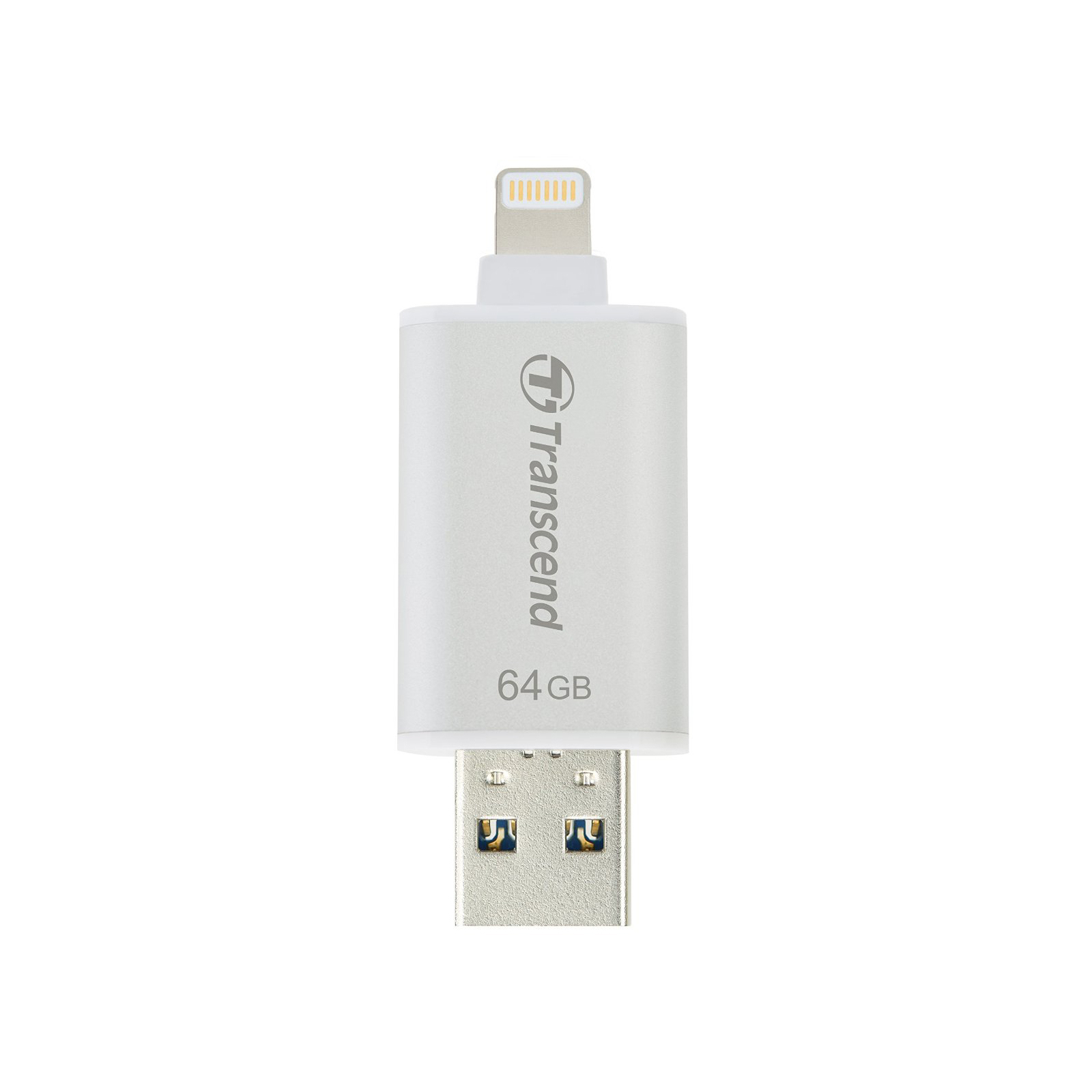 USB флеш накопичувач Transcend 64GB JetDrive Go 300 Silver USB 3.1 (TS64GJDG300S) зображення 4