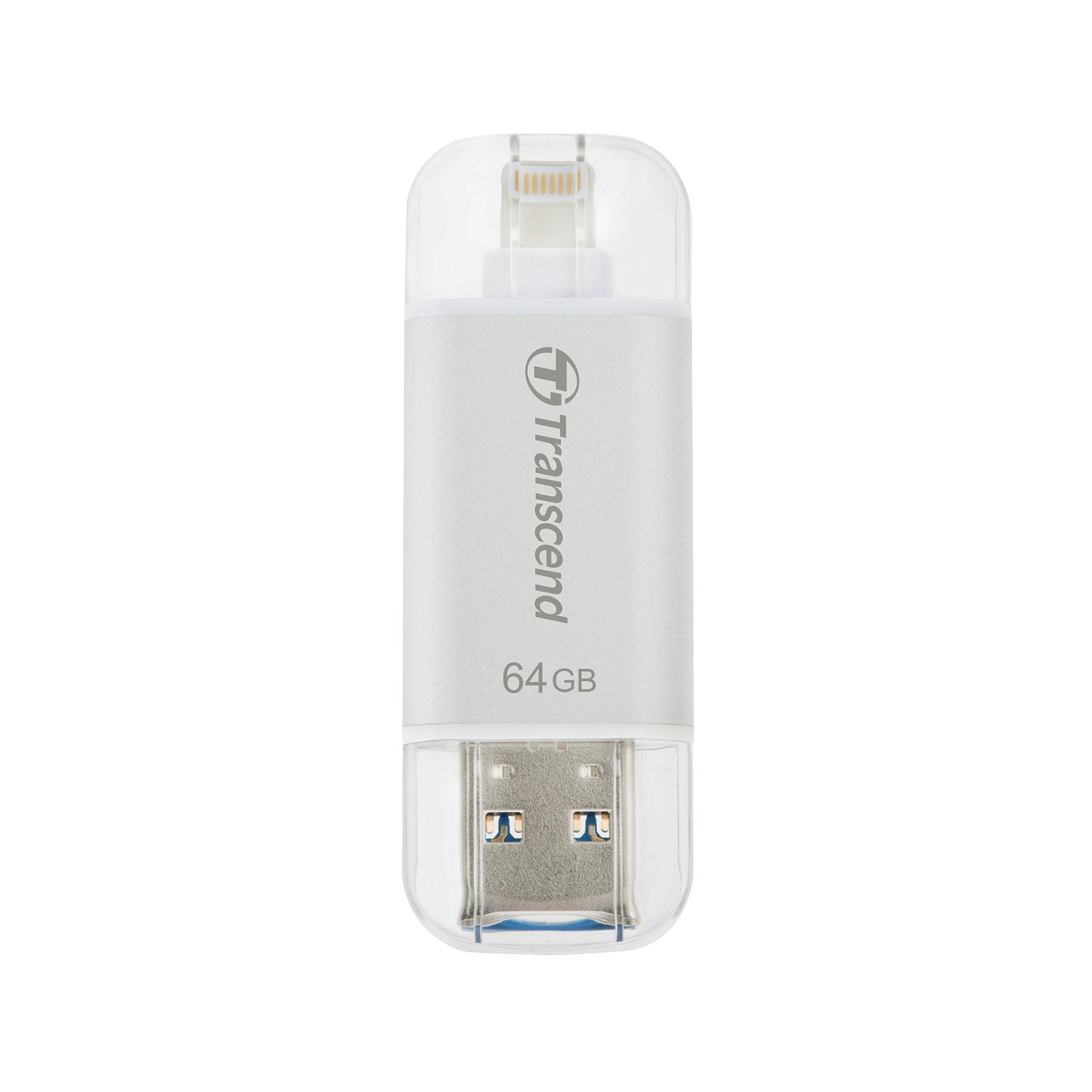 USB флеш накопичувач Transcend 64GB JetDrive Go 300 Silver USB 3.1 (TS64GJDG300S)