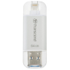 USB флеш накопитель Transcend 64GB JetDrive Go 300 Silver USB 3.1 (TS64GJDG300S)