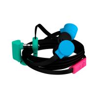 Наушники Coloud POP Blocks Black/Cyan (4091078) изображение 5