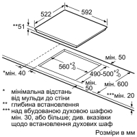 Варочна поверхня Bosch PUE 611 BF 1E (PUE611BF1E) зображення 5