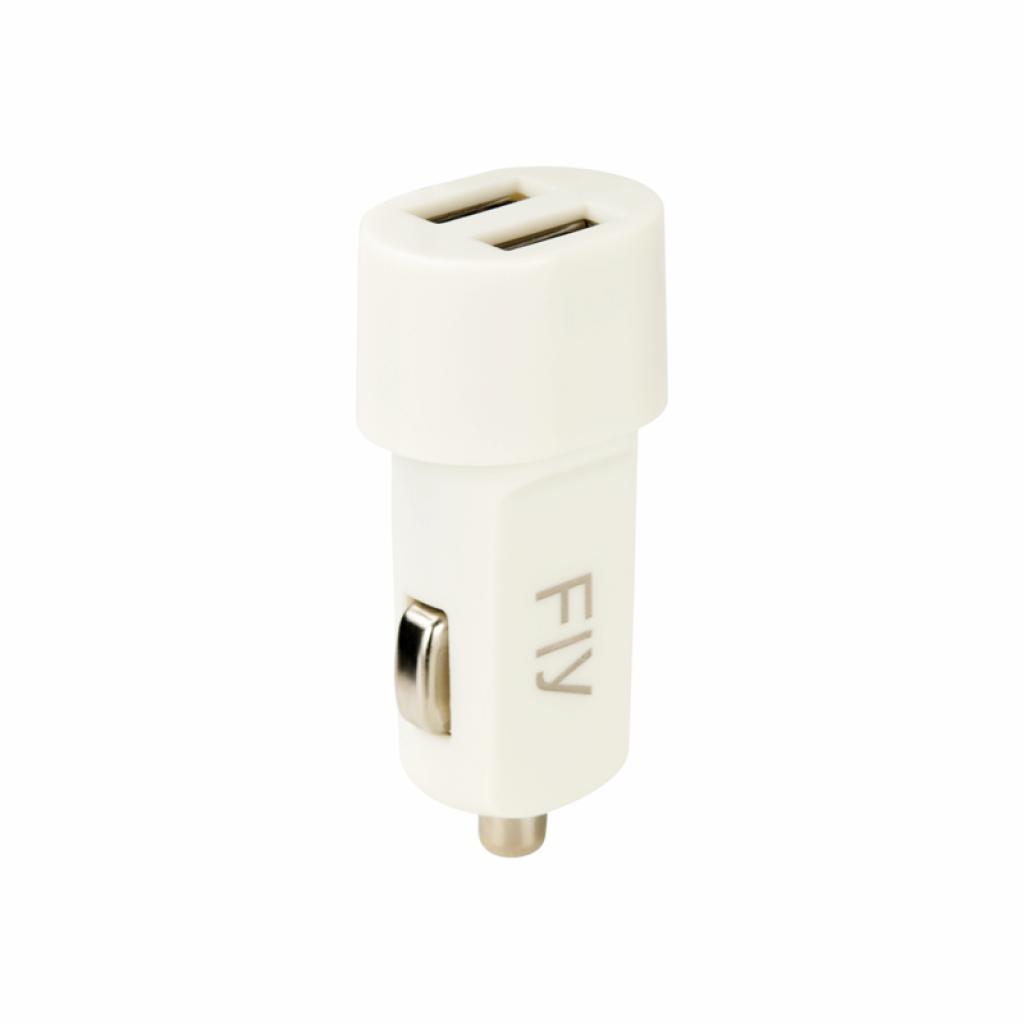 Зарядное устройство Fly 2*USB, 2.1A + cable micro USB White (47560) изображение 4