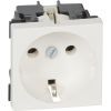 Розетка Legrand Розетка Schuko 16А 250В без шторок, 2 модуля, MOSAIC (077210)