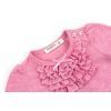 Кофта дитяча Breeze з мереживною оборкою (10040-92G-pink) зображення 3