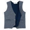 Жилет детский Breeze трикотажный с кармашками (10568-80B-blue) изображение 2