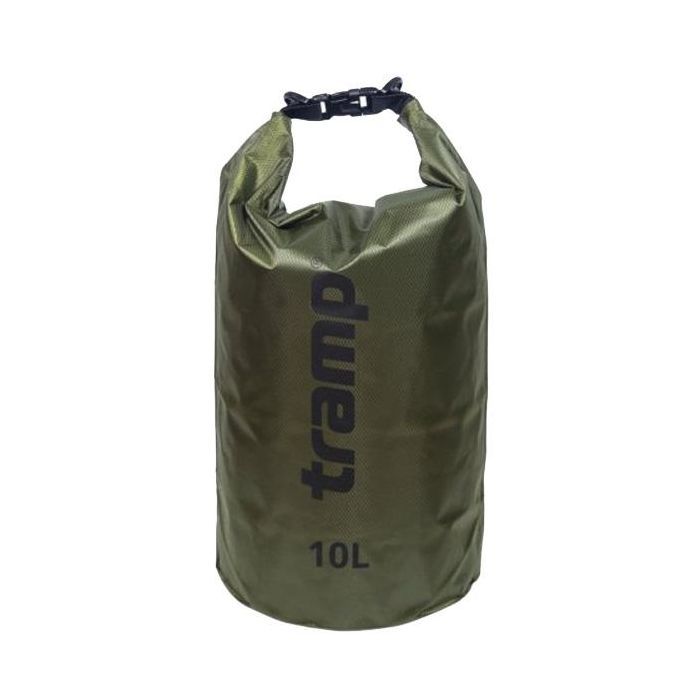 Гермомішок Tramp PVC Diamond Rip-Stop оливковый 10л (UTRA-111-olive)
