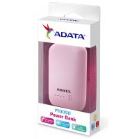 Батарея универсальная ADATA P10050 10050mAh PINK (AP10050-DUSB-5V-CPK) изображение 7