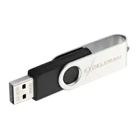 USB флеш накопитель eXceleram 16GB P1 Series Silver/Black USB 2.0 (EXP1U2SIB16) изображение 5