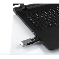 USB флеш накопитель eXceleram 16GB P1 Series Silver/Black USB 2.0 (EXP1U2SIB16) изображение 7
