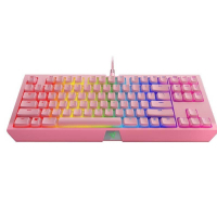 Клавиатура Razer BlackWidow TE CHROMA V2, Quartz Edition (RZ03-02191700-R3M1) изображение 5