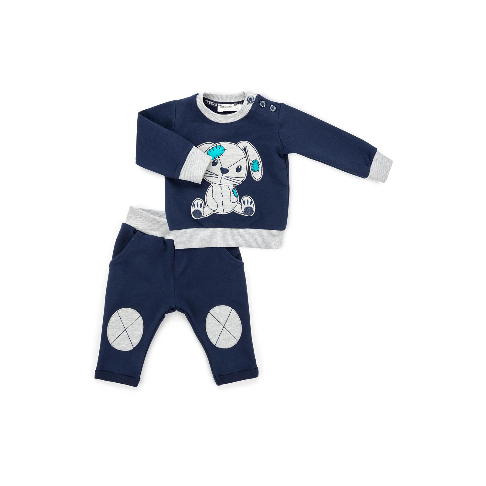 Набір дитячого одягу Breeze з зайцем (9513-92B-blue)