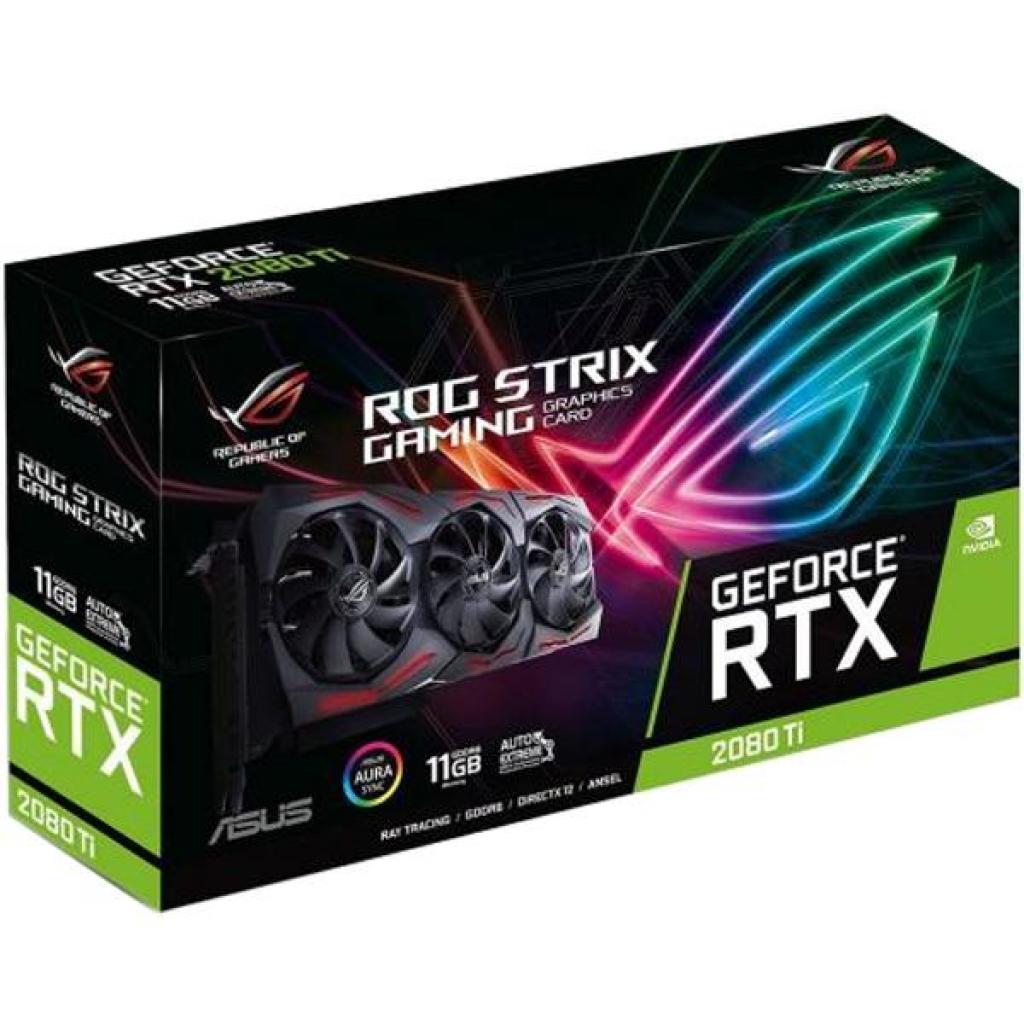 Видеокарта ASUS GeForce RTX2080 Ti 11Gb ROG STRIX GAMING (ROG-STRIX-RTX2080TI-11G-GAMING) изображение 7
