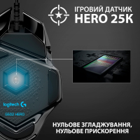 Мышка Logitech G502 Hero High Performance (910-005470) изображение 3