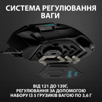 Мышка Logitech G502 Hero High Performance (910-005470) изображение 4