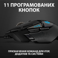Мышка Logitech G502 Hero High Performance (910-005470) изображение 5