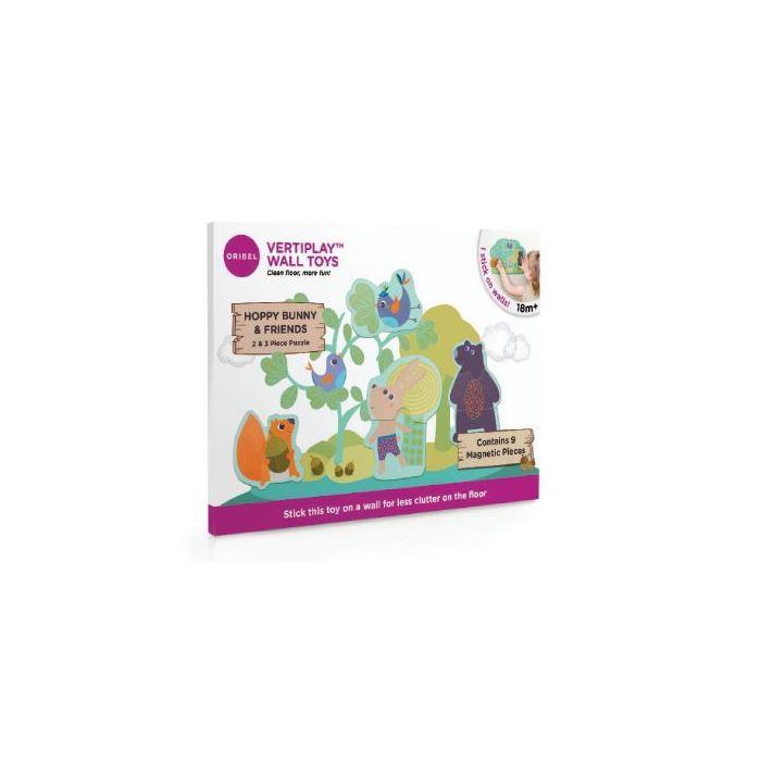 Развивающая игрушка Oribel Настенная Веселый кролик и его друзья (OR800-90001) изображение 2