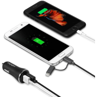 Зарядний пристрій Spigen Essential F27QC Quick Charge 3.0 Car Charger (000CG20643) зображення 5