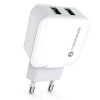Зарядний пристрій MakeFuture 2 USB (2.4 A) White (MCW-21WH) зображення 2