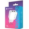 Зарядное устройство MakeFuture 2 USB (2.4 A) White (MCW-21WH) изображение 4