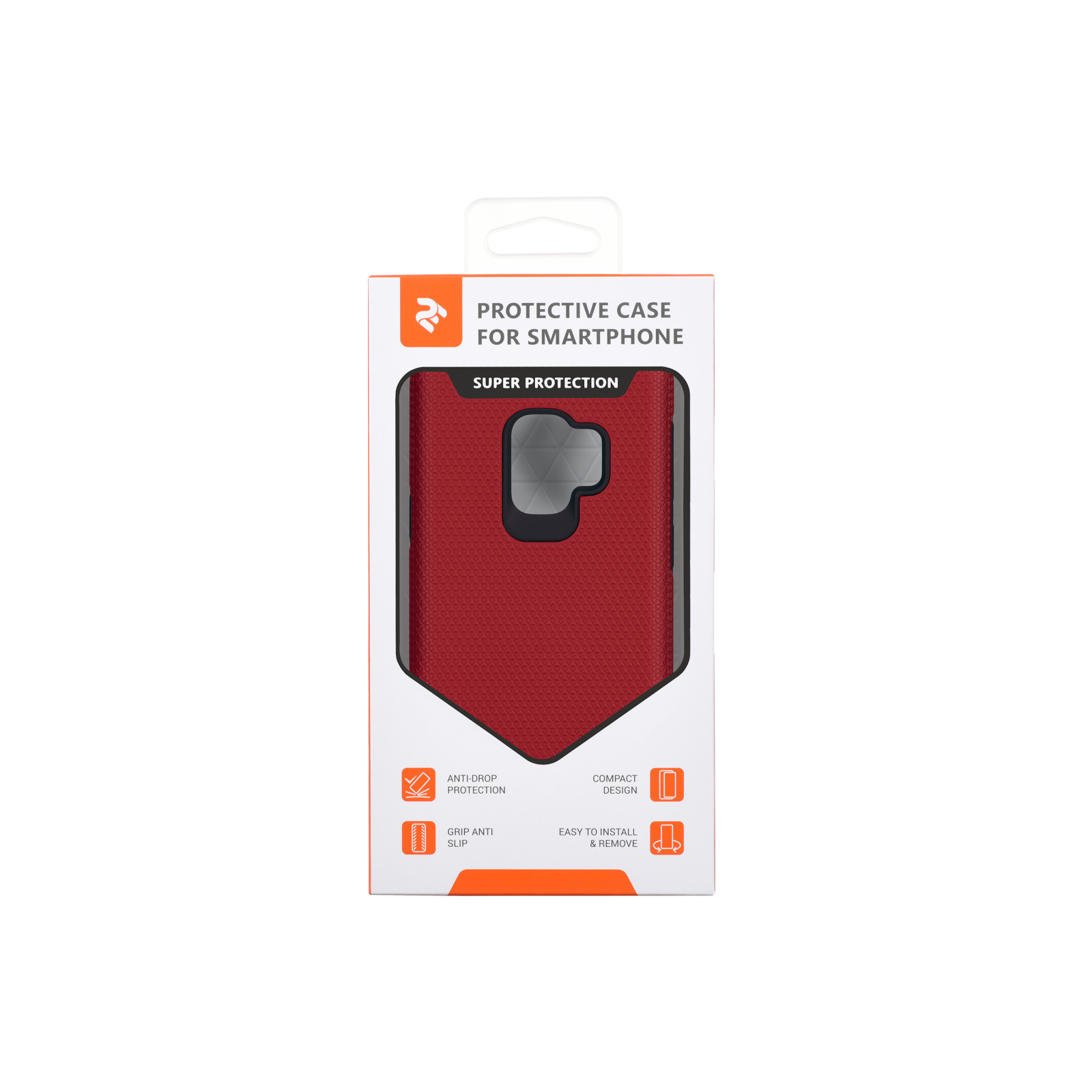 Чехол для мобильного телефона 2E Samsung Galaxy S9 (G960), Triangle, Red (2E-G-S9-18-TKTLRD) изображение 3