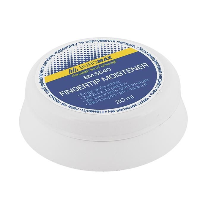 Зволожувач для пальців Buromax 20мл, гель (BM.5540)