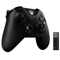 Геймпад Microsoft Xbox One Controller + Wireless Adapter for Windows 10 (4N7-00003) зображення 2