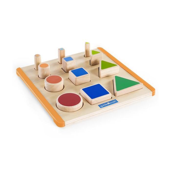 Развивающая игрушка Guidecraft Manipulatives Формы и пространство (G6737)