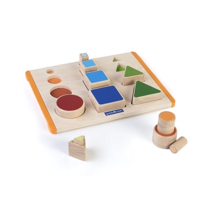 Развивающая игрушка Guidecraft Manipulatives Формы и пространство (G6737) изображение 2