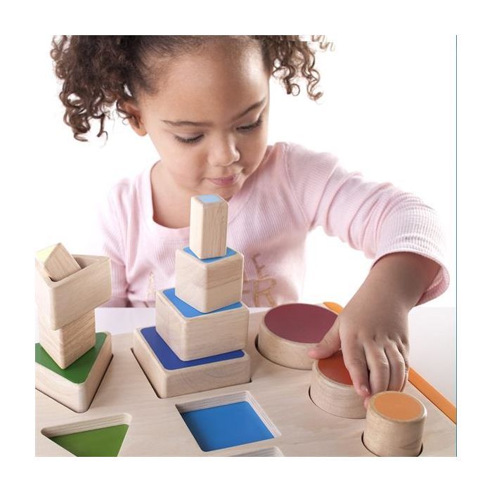 Развивающая игрушка Guidecraft Manipulatives Формы и пространство (G6737) изображение 5