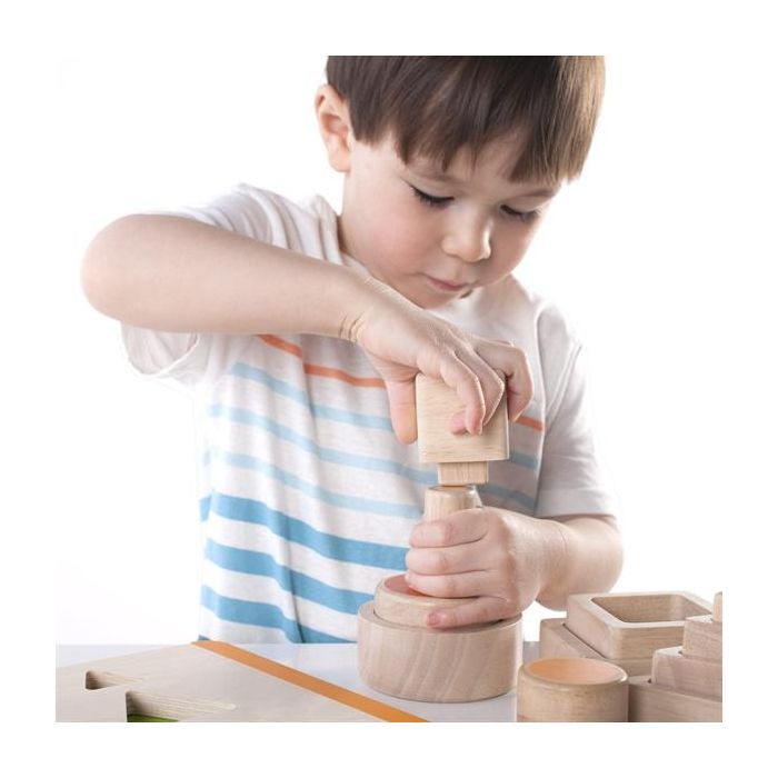 Развивающая игрушка Guidecraft Manipulatives Формы и пространство (G6737) изображение 8